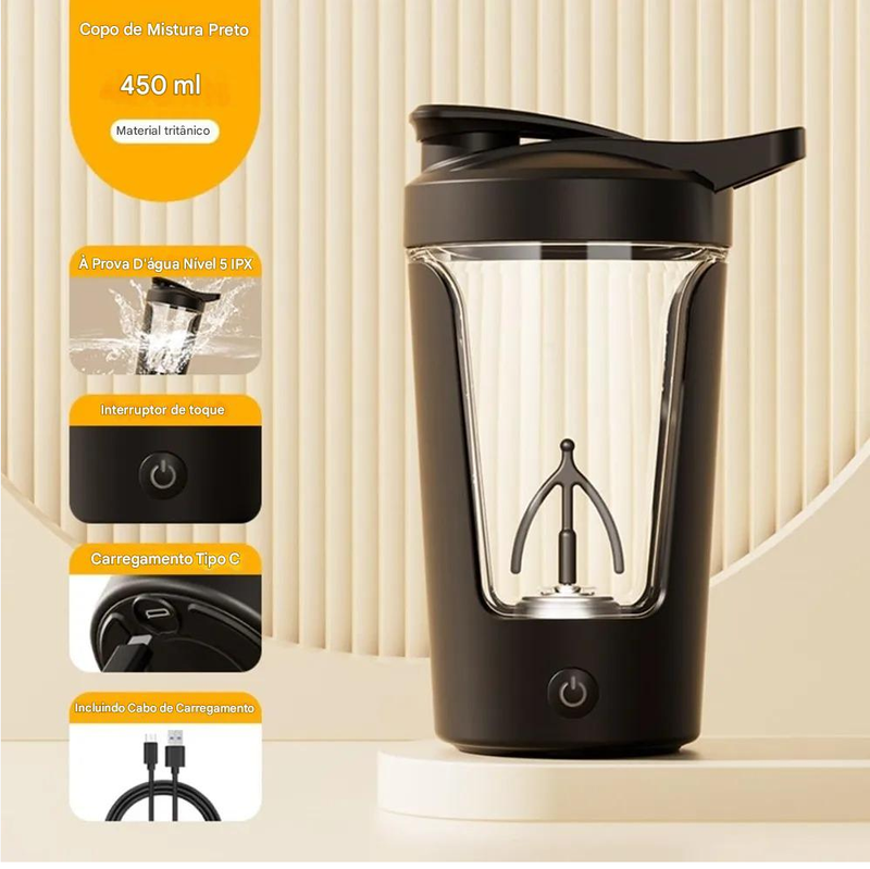 copo de mistura automático