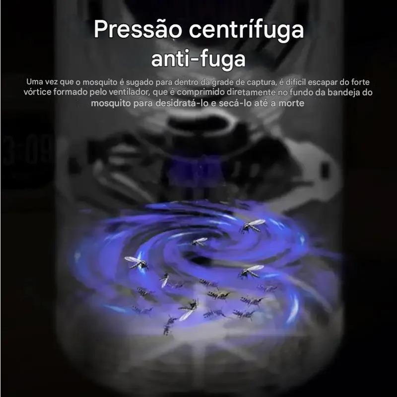 Lâmpada Mata-Mosquito USB
