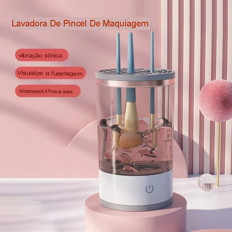 Limpador de pincéis automático