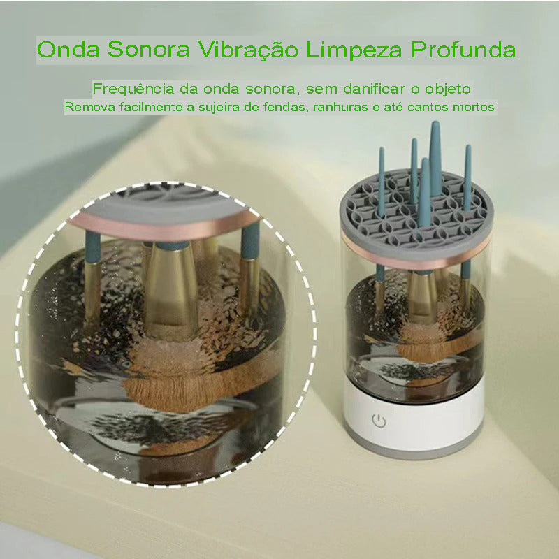 Limpador de pincéis automático
